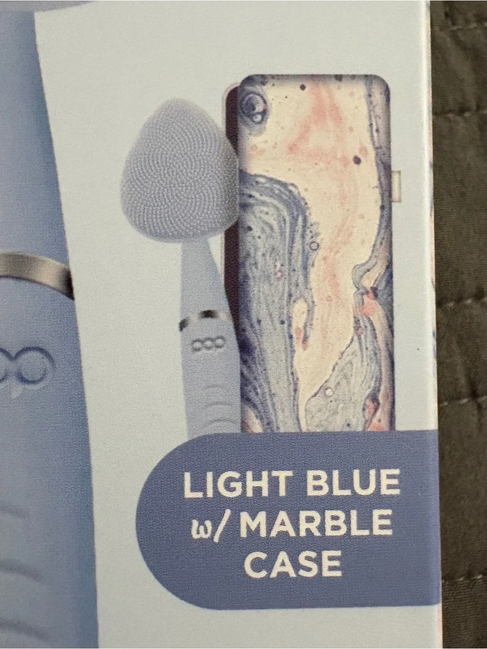 Clover Light Blue Facial Cleansing Device
